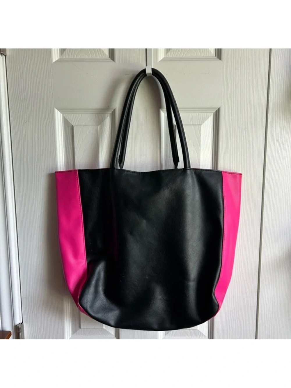 Juicy Couture y2k black & pink panel tote bag - Picture 4 of 8